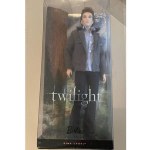 NIB Barbie Pink Collection Twilight Edward